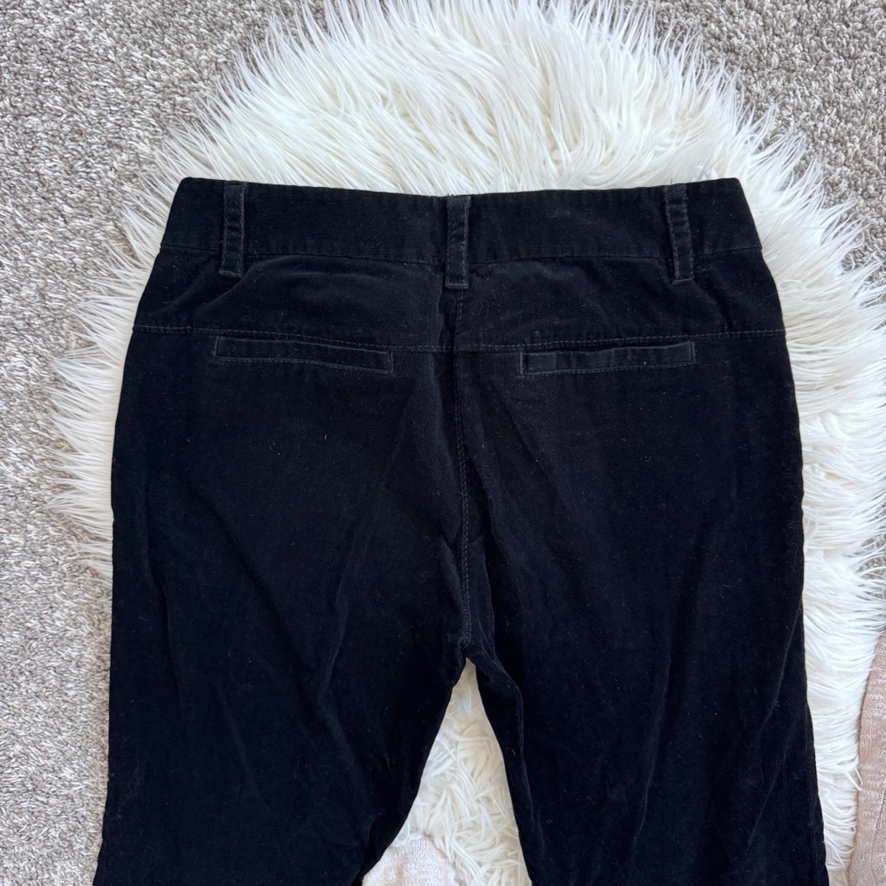 Ann Taylor Signature | Black Straight-Leg Corduroy Pants Size 2 - Picture 13 of 13